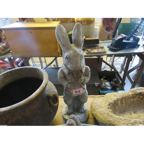 92 - Stoneware Peter Rabbit