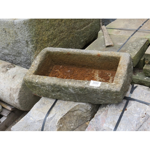 300 - Small granite trough 21