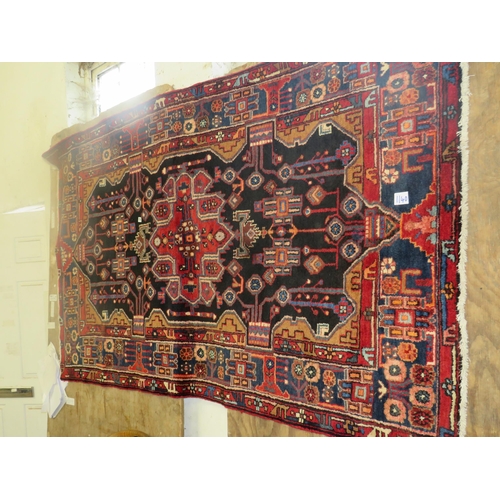 1140 - Persian all wool rug 8ft x 4ft 6