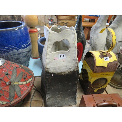 111 - Troika style flower pot