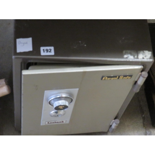 192 - Royal Safe combination lock