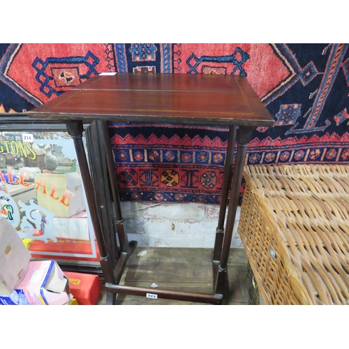 223 - Inlaid occasional table