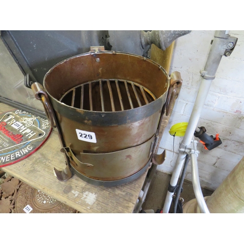 229 - Portable outdoor grill