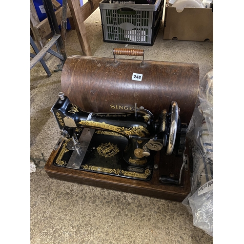 248 - Singer sewing machine