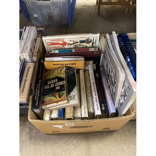 256 - Box of books