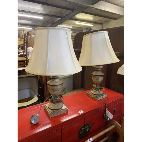 460 - Pair of table lamps