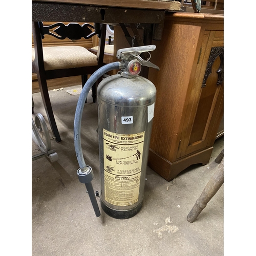 493 - Antique fire extinguisher