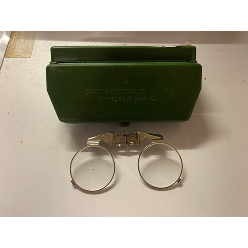 100A - Cased military mark 5 spectacles