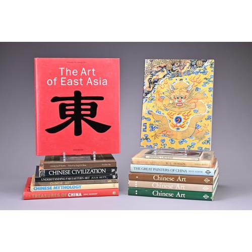 FOURTEEN REFERENCE BOOKS ON CHINESE ART, ANTIQUITIES AND MYTHOLOGY TO