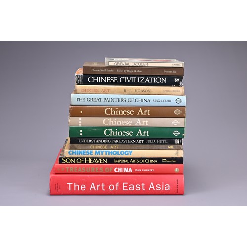FOURTEEN REFERENCE BOOKS ON CHINESE ART, ANTIQUITIES AND MYTHOLOGY TO