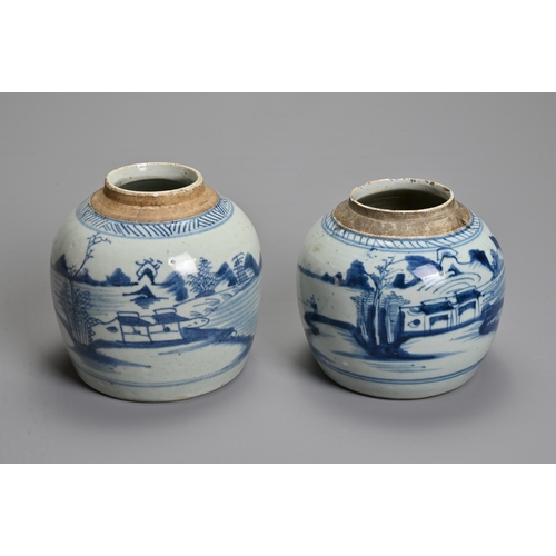 34 - A GROUP OF CHINESE PORCELAIN ITEMS, MING DYNASTY AND LATER. To include two blue and white porcelain ... 