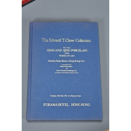 282 - SIXTEEN AUCTION CATALOGUES ON ASIAN AND EUROPEAN ART, MOSTLY CHINESE (1981-2010), to include: Christ... 