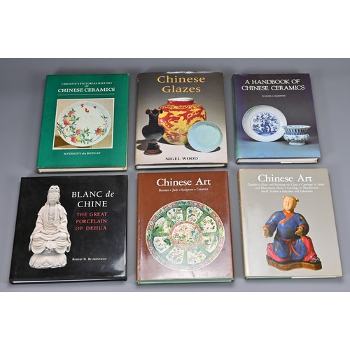 286 - SIX REFERENCE BOOKS ON CHINESE PORCELAIN, to include: 'Christie's Pictorial History of Chinese Ceram... 