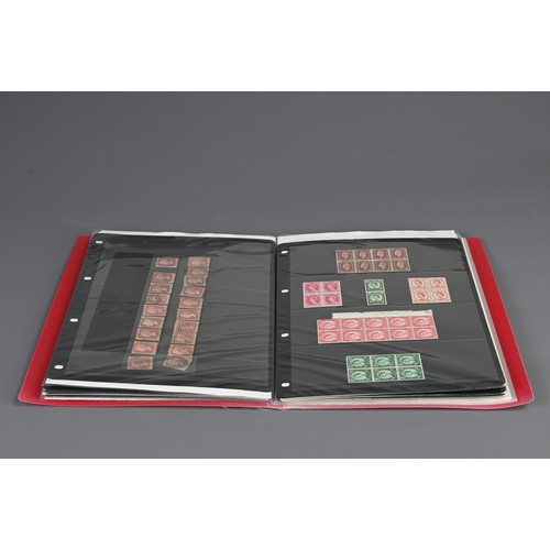 341 - A STAMP ALBUM MOUNTED WITH GB STAMPS VICTORIAN-ELIZABETH II. Including: a large collection of 1d Pen... 