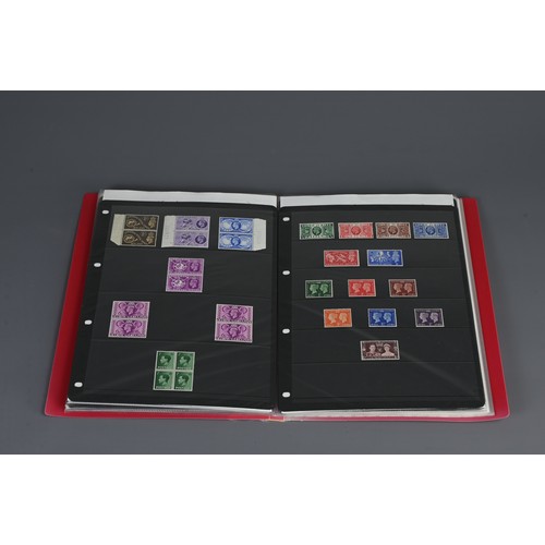 341 - A STAMP ALBUM MOUNTED WITH GB STAMPS VICTORIAN-ELIZABETH II. Including: a large collection of 1d Pen... 