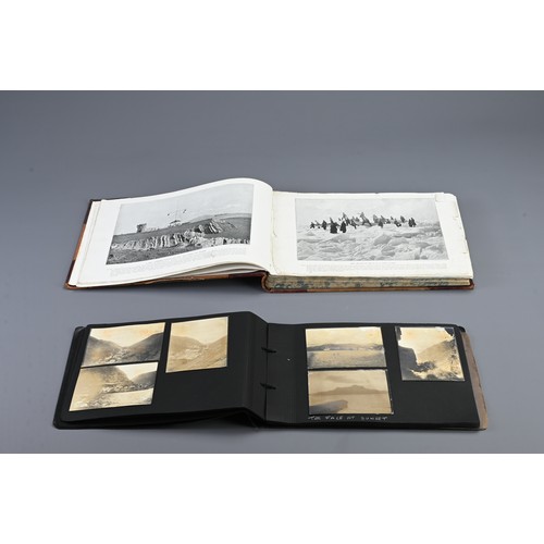 330 - AN ALBUM OF PHOTOGRAPHS OF WWI BRITISH NAVAL INTEREST. Mounted with photographs of Midshipmen Abroad... 