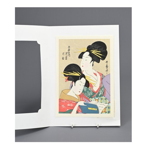 225 - A GROUP OF JAPANESE PAINTINGS, PRINTS AND WOODBLOCKS, 19/20TH CENTURY. Shuncho from 'The Picture boo... 