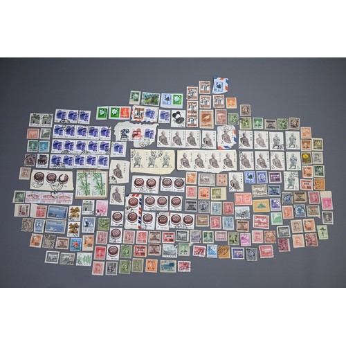 243 - AN EXTENSIVE PRIVATE COLLECTION OF STAMPS, ENVELOPES, AND POSTCARDS, MAINLY CHINA REPUBLIC PERIOD. A... 