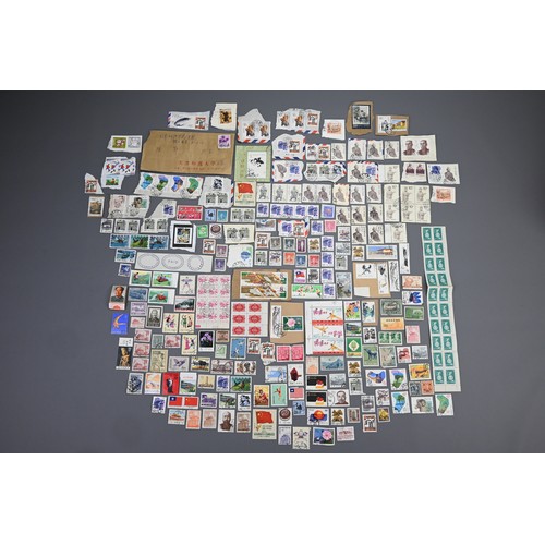 243 - AN EXTENSIVE PRIVATE COLLECTION OF STAMPS, ENVELOPES, AND POSTCARDS, MAINLY CHINA REPUBLIC PERIOD. A... 