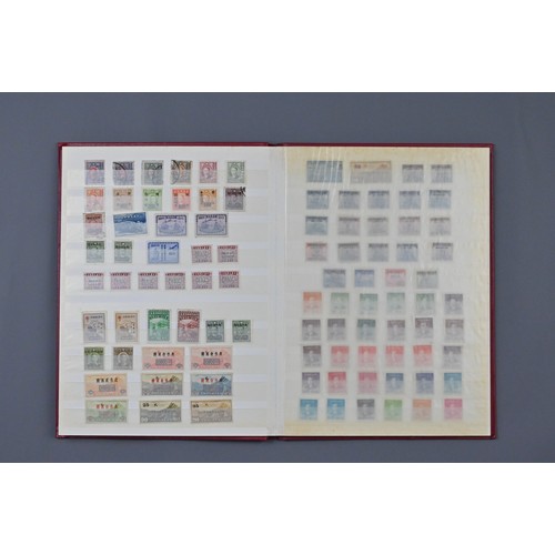 242 - A COLLECTION OF CHINESE AND HONG KONG STAMPS. Republic period and later stamps in an eight page A4 a... 