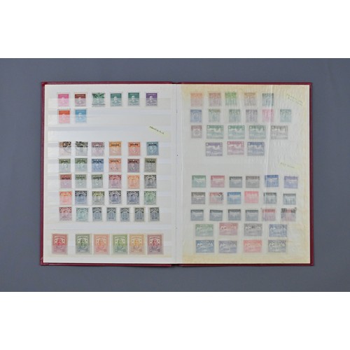 242 - A COLLECTION OF CHINESE AND HONG KONG STAMPS. Republic period and later stamps in an eight page A4 a... 