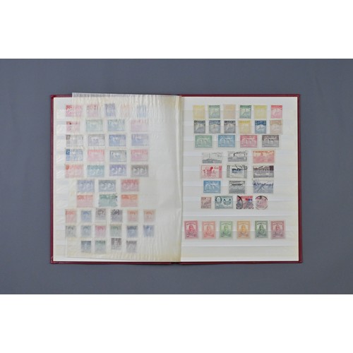 242 - A COLLECTION OF CHINESE AND HONG KONG STAMPS. Republic period and later stamps in an eight page A4 a... 