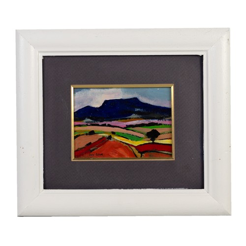 301 - Dale Elliott (South African, 1946-2021) - A series of three miniature landscapes, oil on board, sign... 