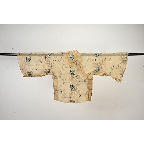 228 - A GROUP OF CHINESE EMBROIDERED SILK AND GAUZE CHILDREN'S ROBES, EARLY-LATE 20TH CENTURY. Comprising:... 