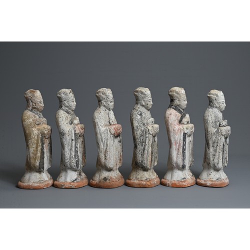 167 - A RARE SET OF CHINESE PAINTED POTTERY ZODIAC FIGURES WITH OXFORD TL TEST, MING DYNASTY (1368-1644). ... 