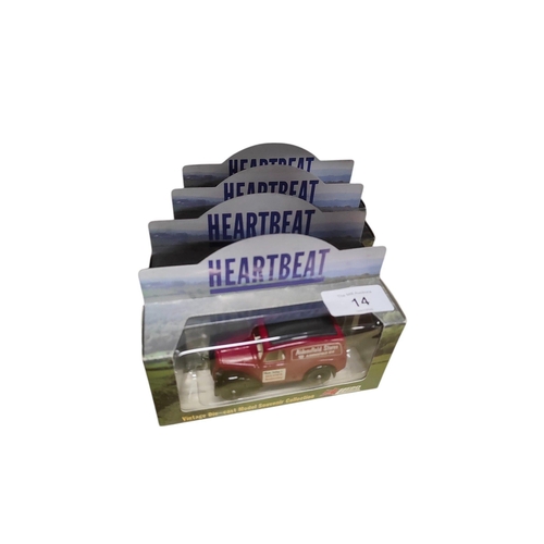 14 - 4 LLEDO DIECAST MODELS (HEARTBEAT)