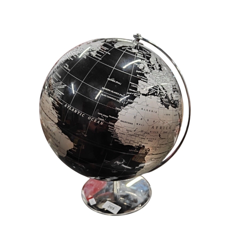 205 - WORLD GLOBE