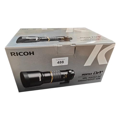 488 - RICOH 300MM CAMERA LENS NEW IN BOX