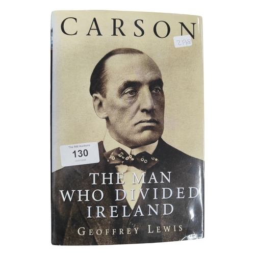 130 - BOOK ON LORD CARSON