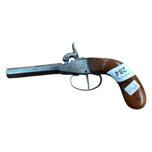 284 - ANTIQUE PISTOL