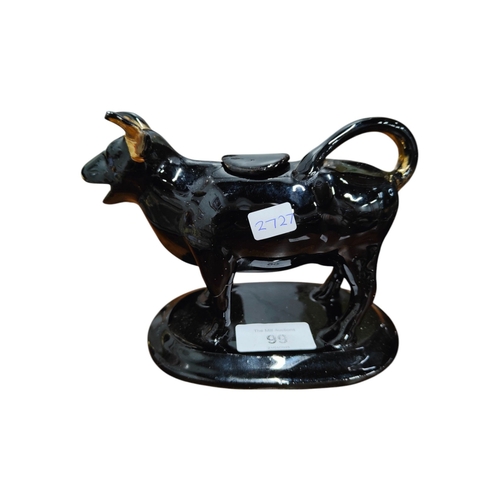 99 - STAFFORDSHIRE COW TEAPOT