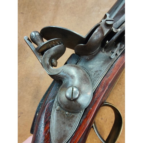 286 - ANTIQUE FLINTLOCK PISTOL