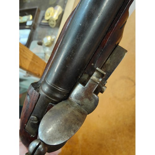 286 - ANTIQUE FLINTLOCK PISTOL