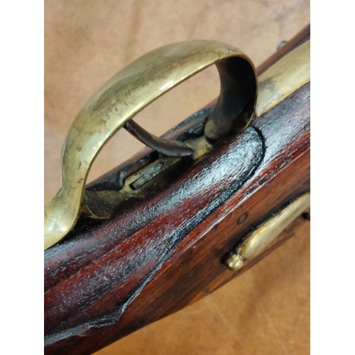 286 - ANTIQUE FLINTLOCK PISTOL