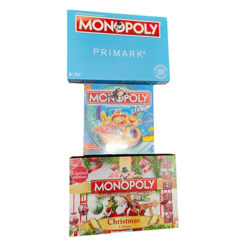 15 - 3 MONOPOLY SETS