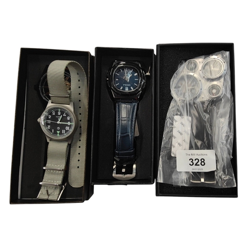 328 - 4 WATCHES