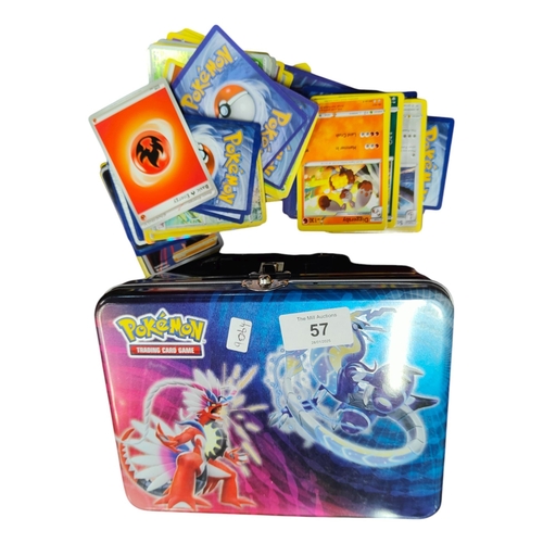 57 - COLLECTION OF POKEMON TRADING CARDS