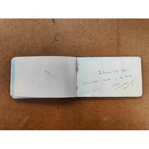 372 - OLD AUTOGRAPH BOOK TO INCLUDE RINTY MONAGHAN