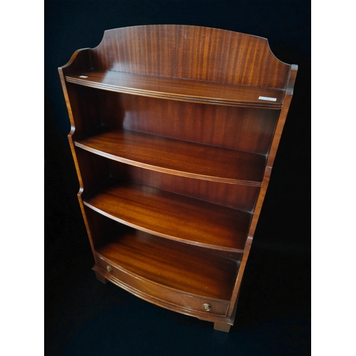 3 - VINTAGE OPEN BOOKCASE