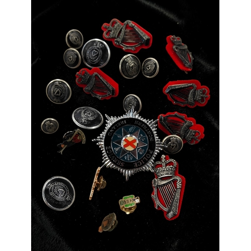 R.U.C. BUTTONS AND BADGES
