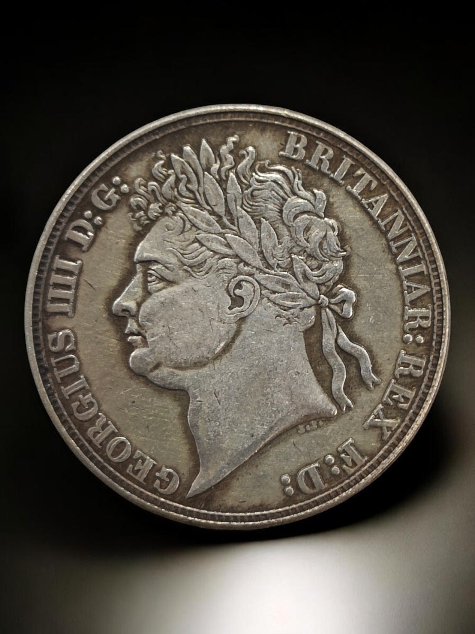 1821 SILVER COIN GEORGIUS IIII