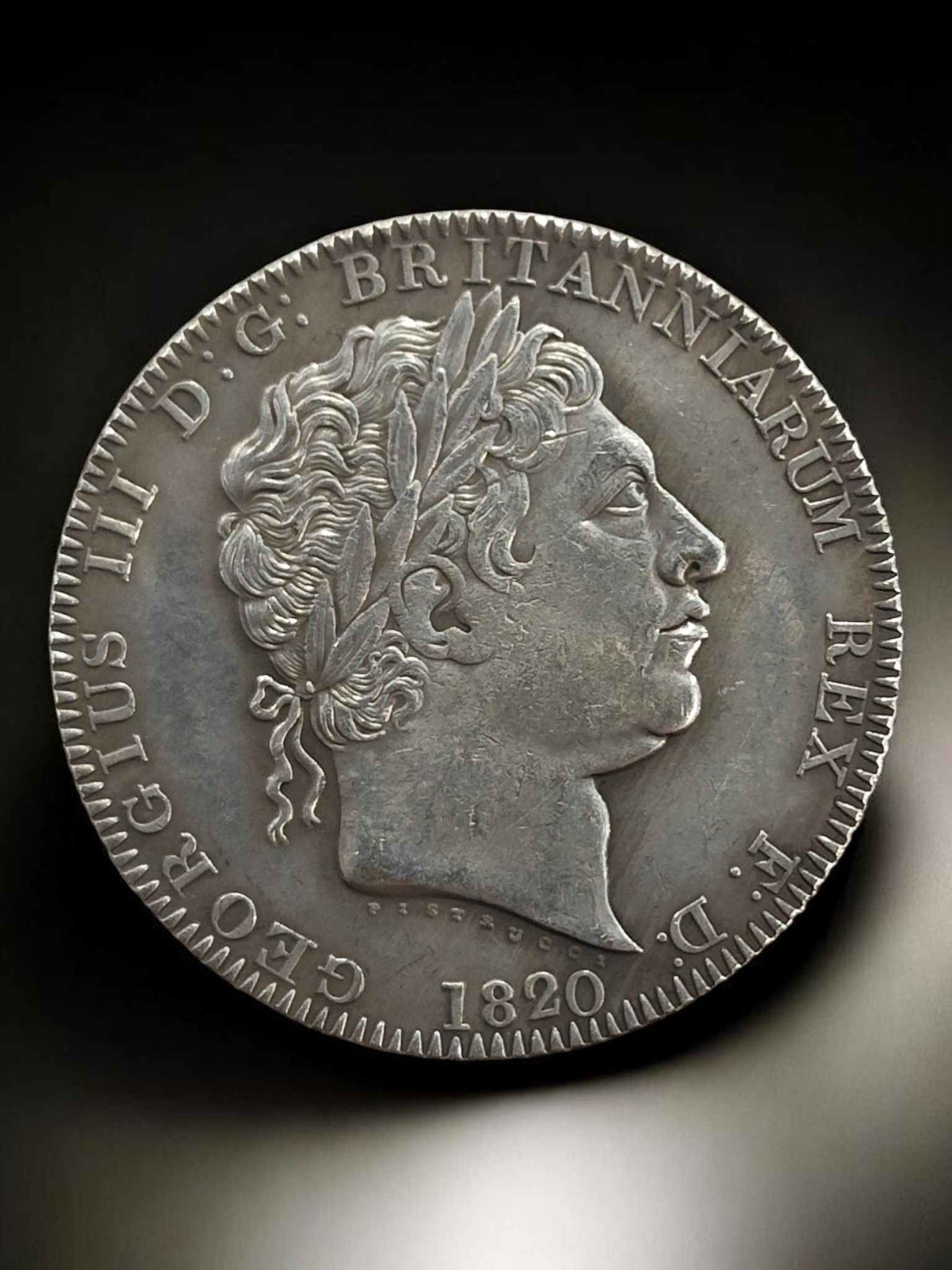 1820 SILVER COIN GEORGIUS III