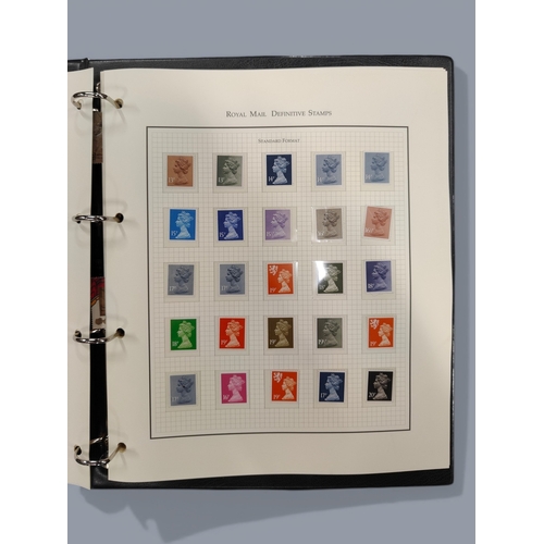 256 - FOLDER OF GB MINT STAMPS