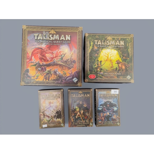 263 - 5 TALISMAN THE QUEST GAMES