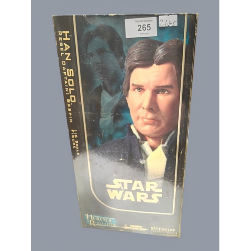 265 - LARGE STAR WARS HAN SOLO FIGURE