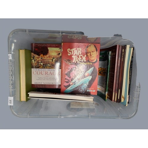 272 - BOXLOT OF BOOKS